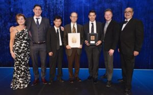 Project team members at 2018 ACEC-BC Awards Gala
